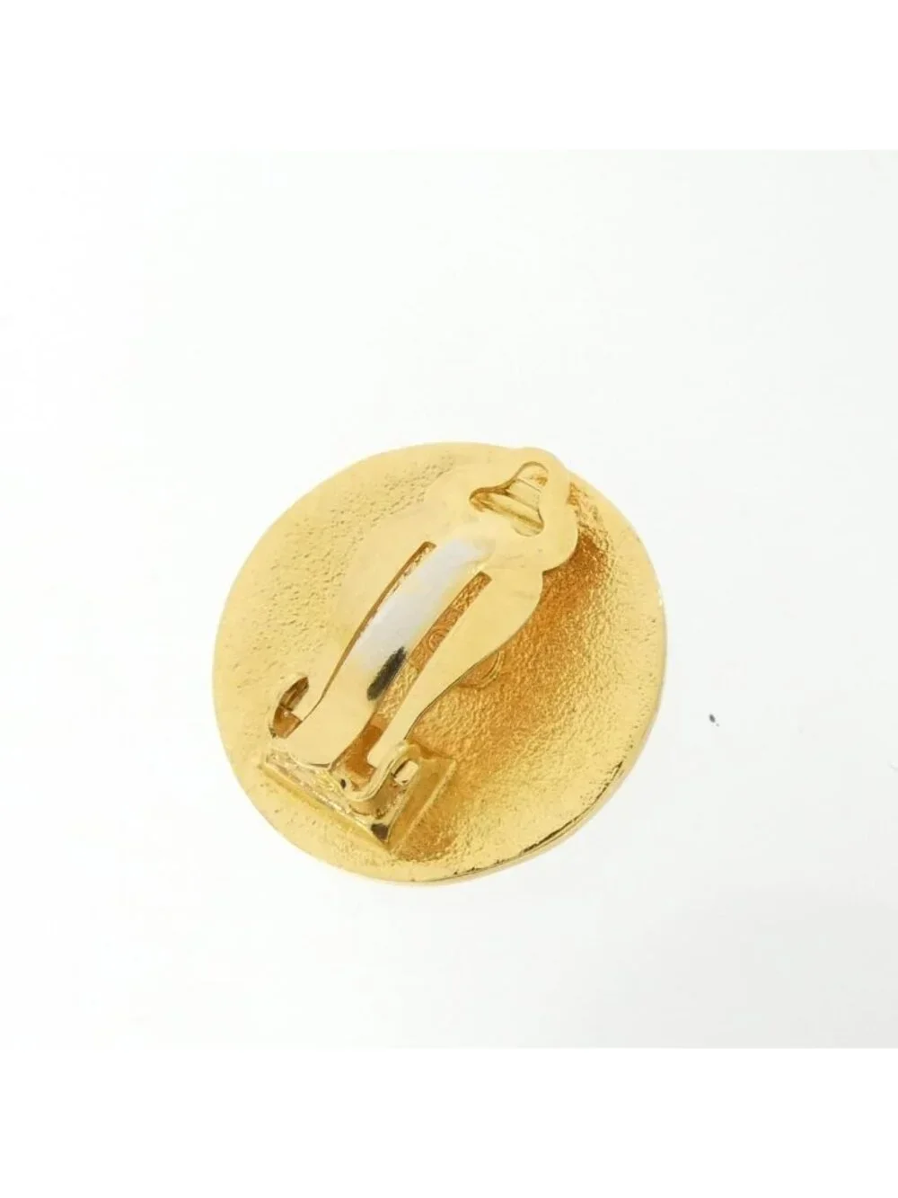 Chanel Vintage Earrings Gold